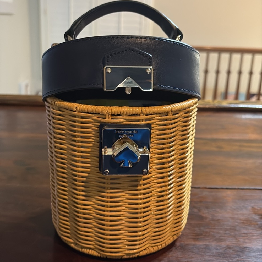 KATE SPADE Rumi Wicker Crossbody Bag - Picture 8 of 12